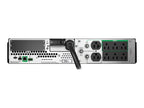APC Smart-UPS SMT3000RM2UC - UPS (montaje en bastidor) - CA 120 V - 2.7 kW - 3000 VA - 1 fase - RS-232, USB - conectores de salida: 8 - Estados Unidos, Canadá - negro - con APC SmartConnect - para P/N: AR4024SP, AR4024SPX429, AR4024SPX431, AR4024SPX432, N
