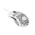 Ratón Gaming Cooler Master MM710 RGB, 6 Botones, conexión USB, Hasta 16.000 DPI, Blanco Mate