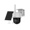 Cámara IP Mini PT Hikvision 4G LTE, 2.8mm, 4MP 2K, IR 30m, Smart Hybrid Light, audio bidireccional, IP66, Plástico