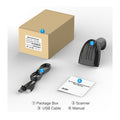 Lector de Codigo de Barra T-VISION JHS-X2 1D, conexión USB 2.0, color Negro