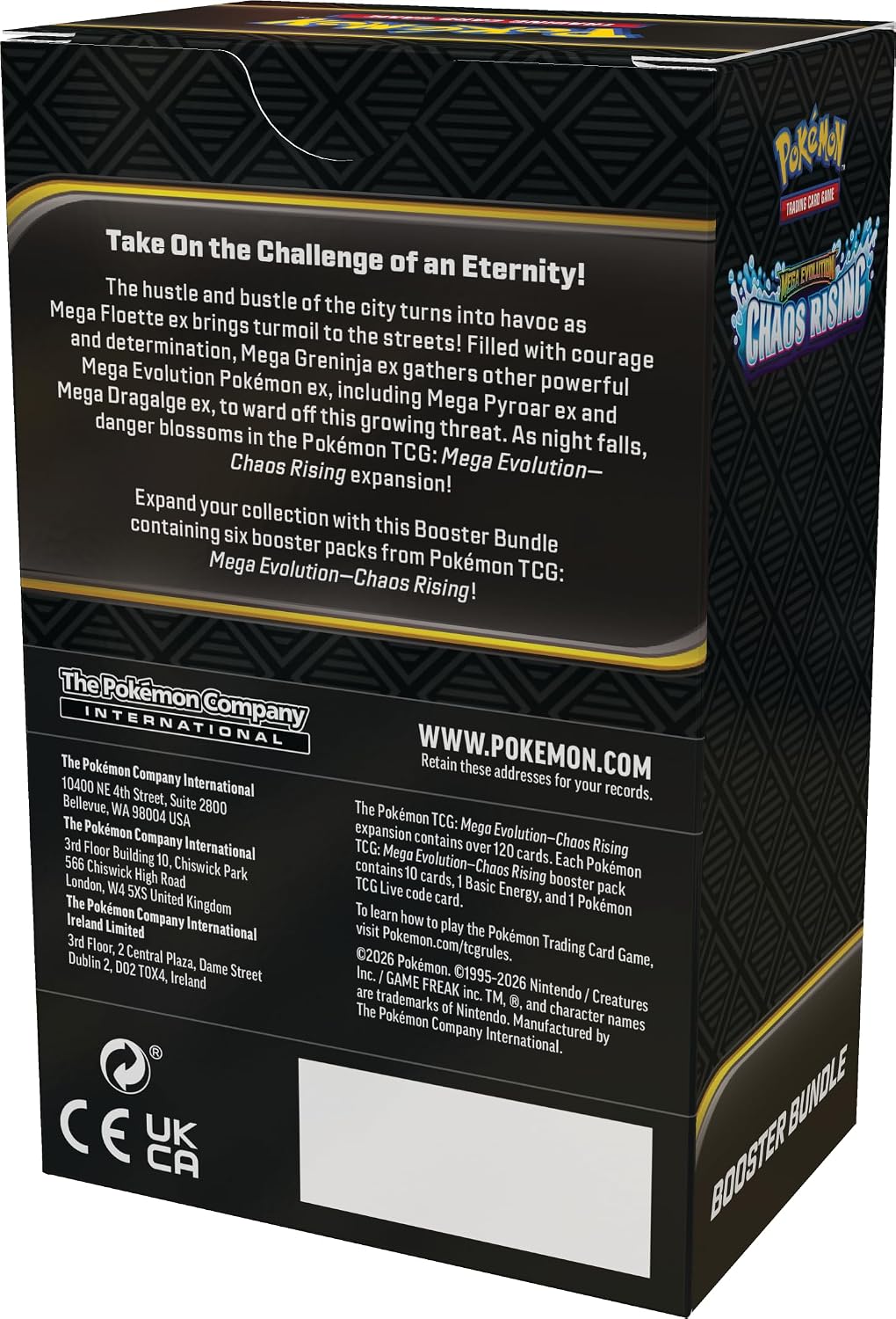 Pokémon TCG: Mega Evolución — Paquete de refuerzo del aumento del caos