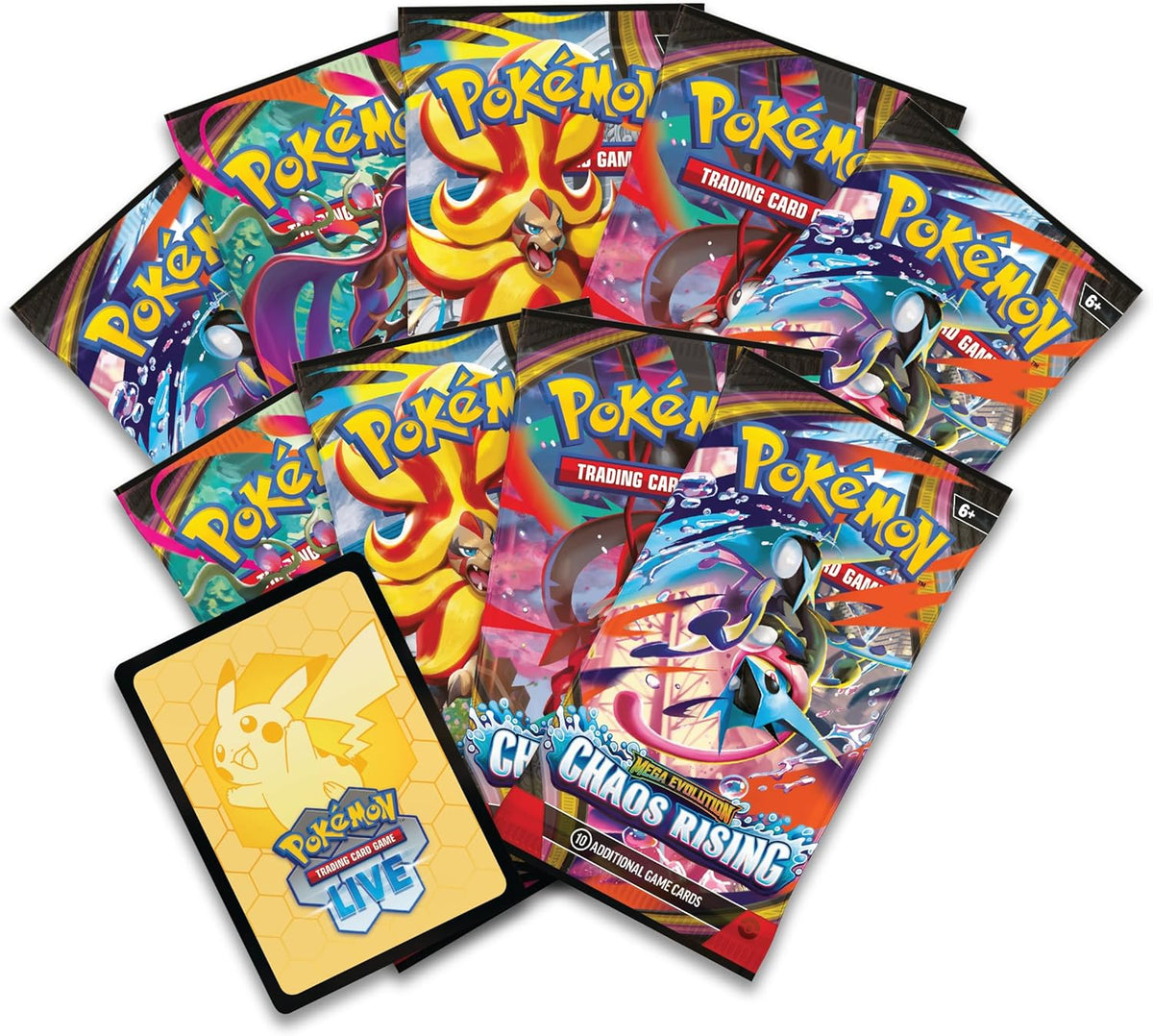 ME04 MEGA EVOLUTION - CHAOS RISING EXPANSION - ELITE TRAINER BOX
