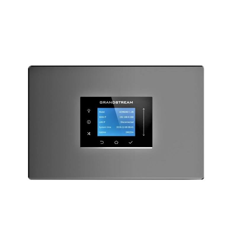 Central De Telefono IP GRANDSTREAM UCM6301, 500 Usuarios, 1FXO, 1FXS, Para Solución De Comunicaciones Unificadas