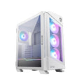 Gabinete Gaming MSI MPG VELOX 100R WHITE R, ATX Mid Tower, 4x Fan ARGB, Panel lateral vidrio templado, color Blanco
