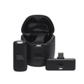 Micrófono JBL Quantum Stream, conexión inalámbrica USB-C dongle 2.4GHz, hasta 100M de alcance, color Negro