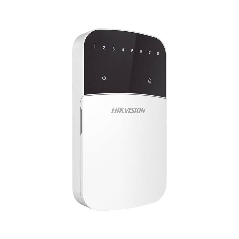 Teclado LED Cableado HIKVISION DS-PKG-H8L, para armado y desarmado de sistema de alarmas