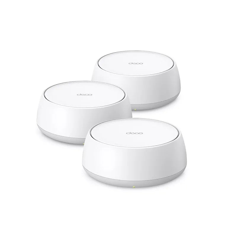 Router Inalambrico TP-Link DECO BE22, Wi-Fi 7 BE3600 Dual Band, 688Mbps 2.4GHz y 2882Mbps 5GHz, (3-pack)