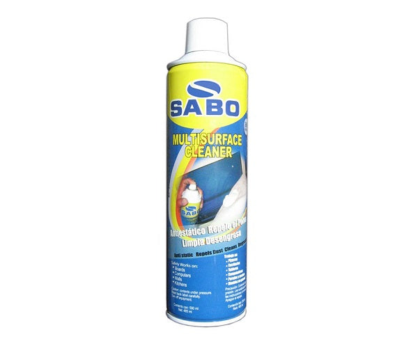 Limpiador Multisurface en Espuma SABO 53-0100, Elimina el 99% de los virus y bacterias, Antiestática