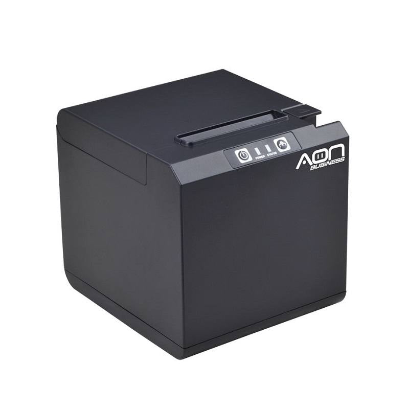 Impresora Térmica AON PR-100, papel 58mm conexión Serial y USB, 90mm/s, color negro