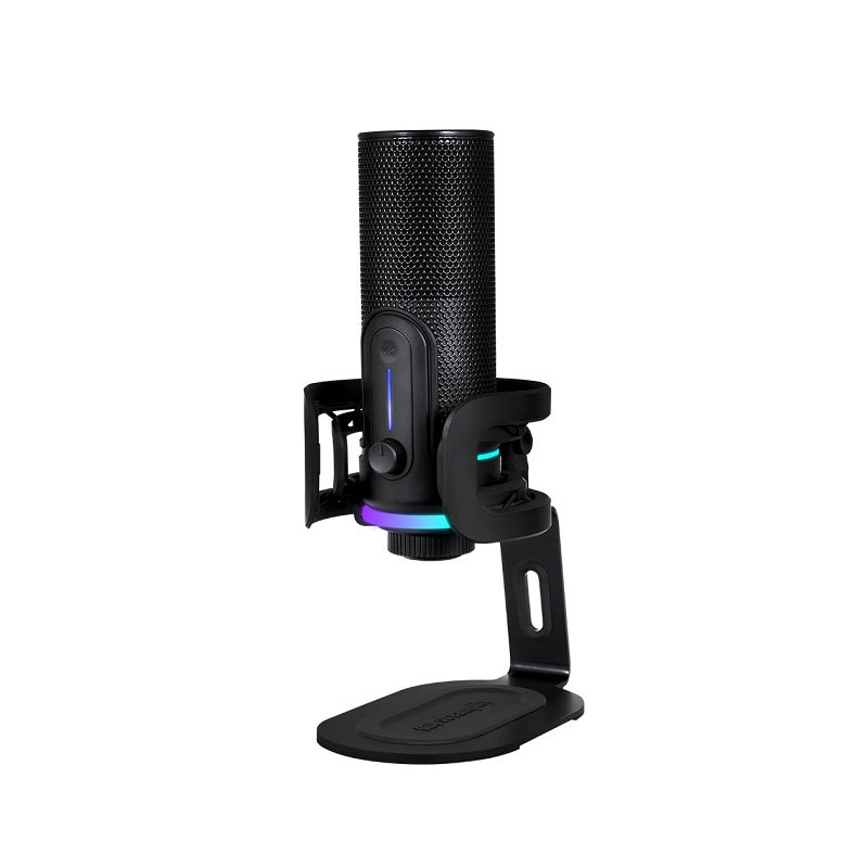 Micrófono Streamplify MIC PRO RGB, con Reducción de ruido avanzada, Conexión USB-C, incluye base