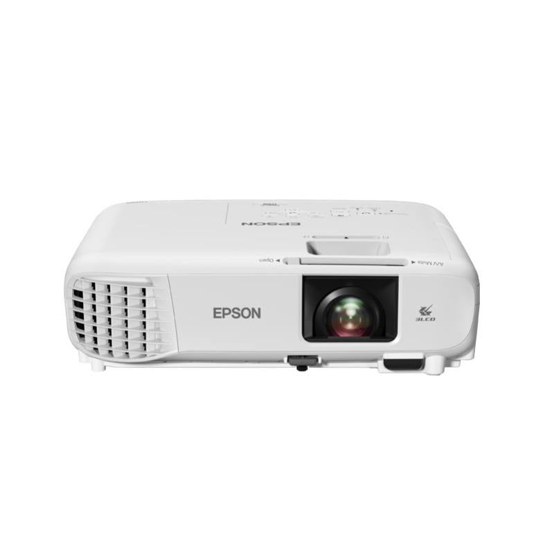 Proyector EPSON PowerLite 119W, 4000 lumenes, 3LCD WXGA con Dial HDMI, RJ45, VGA