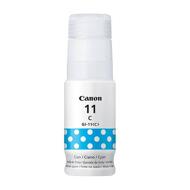 Botella de tinta Canon GI-11C Cyan 70ml, para PIXMA G2160 3160