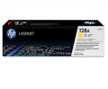 Cartucho original de toner amarillo HP 128A LaserJet(CE322A)