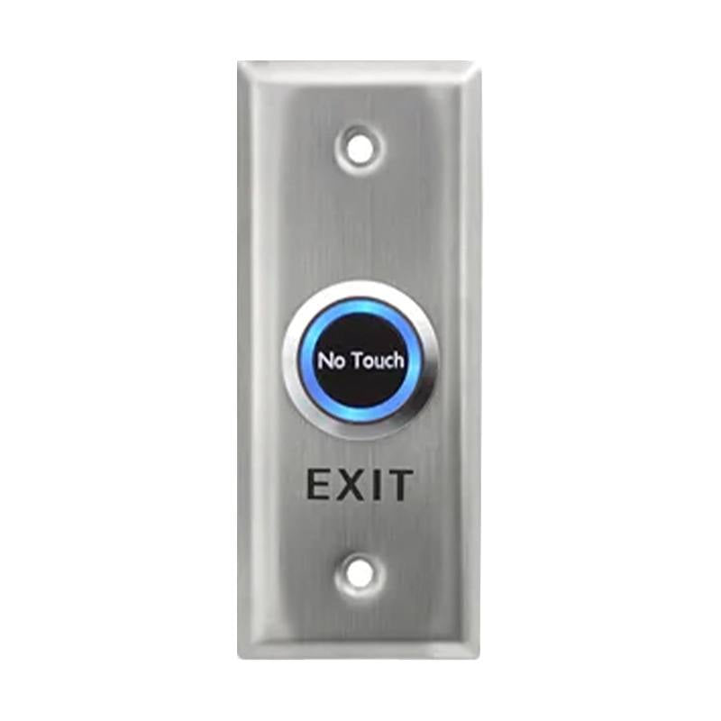 Botón de salida para control de acceso de puerta T-VISION, con sensor infrarrojo sin contacto, NO/NC/COM