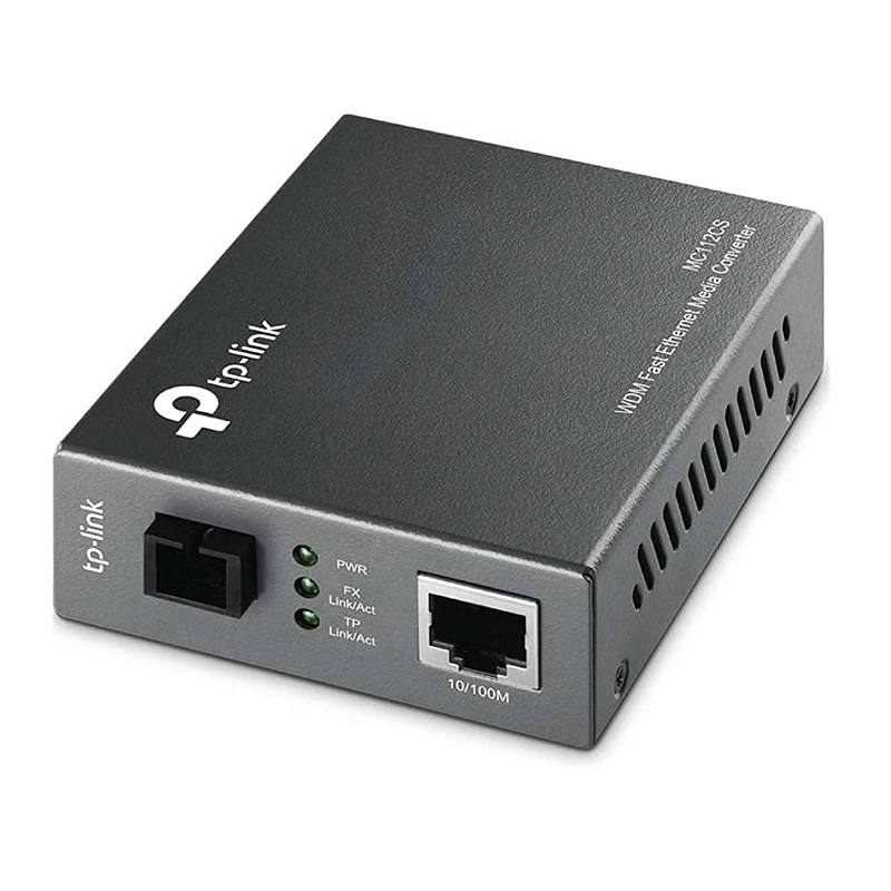 Convertidor Multimedia Tp-Link MC112CS, 2 Puertos WDM de 10/100Mbps RJ45