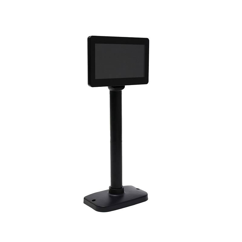 Monitor Post AON AX-7, de 7" HD, conexión RS-232 (serial) y USB, color negro