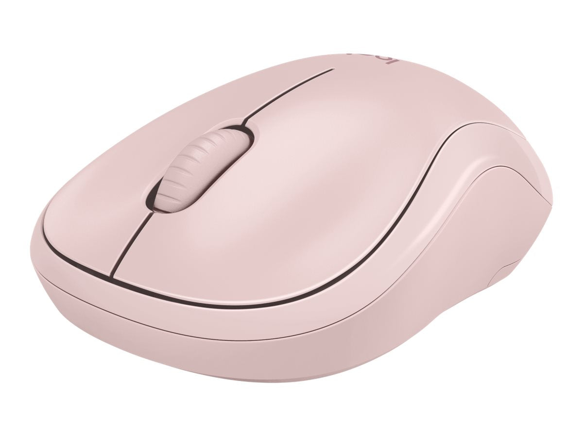 Logitech M240 Silent Bluetooth Mouse, Compact, Portable, Smooth Tracking, Rose - Ratón - 3 botones - inalámbrico - Bluetooth - rosa