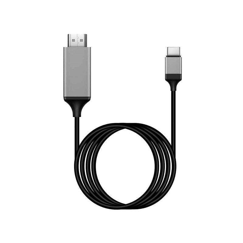 Cable USB Tipo C a HDMI, 4K x 2K, 60Hz, HDTV, 2M, Negro