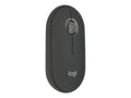 Logitech Pebble Mouse 2 M350s - Ratón - óptico - 3 botones - inalámbrico - Bluetooth - grafito