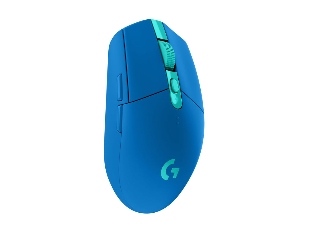 Logitech G G305 - Ratón - óptico - 6 botones - inalámbrico - 2.4 GHz - receptor inalámbrico USB - azul