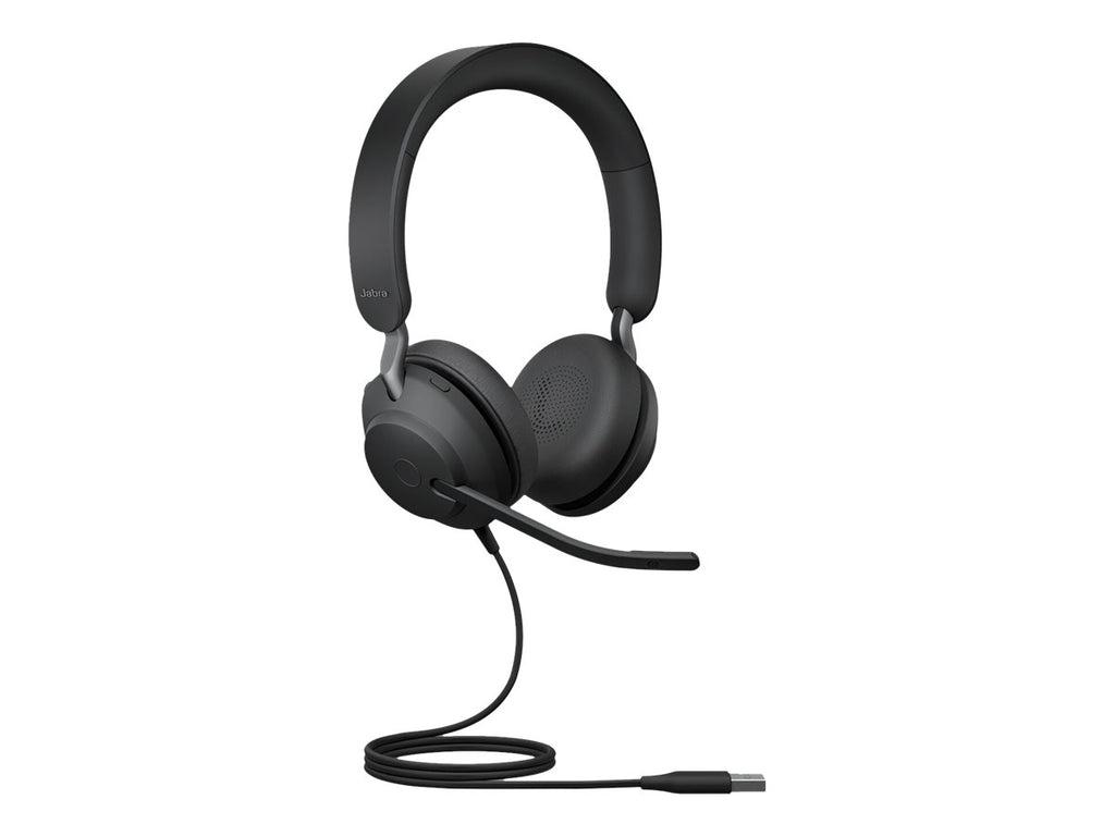 Jabra Evolve2 40 SE UC Stereo - Auricular - en oreja - cableado - USB-A - aislamiento de ruido - optimizado para UC