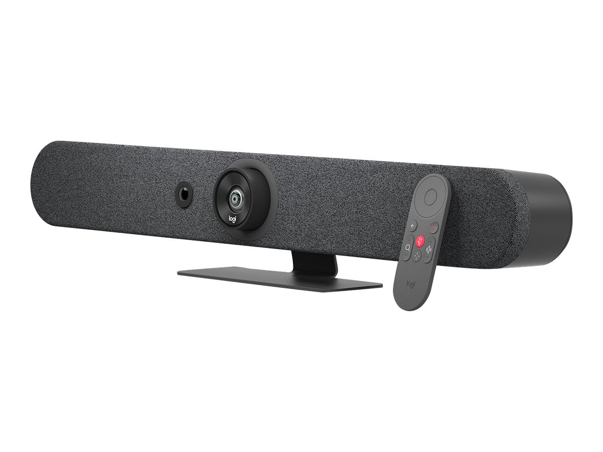 Logitech Rally Bar Mini - Dispositivo de vídeoconferencia - Certificado por Zoom, Certificado para Equipos de Microsoft - grafito
