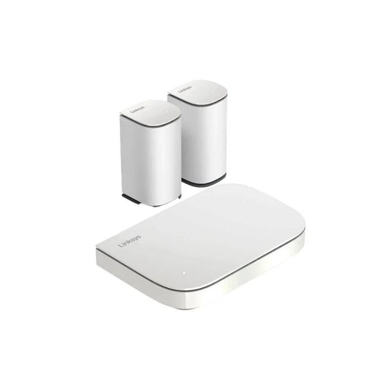 Router Linksys Velop Micro 6, Mesh Wi-Fi 6 AX3000 doble banda 2.4 GHz hasta 574Mbps y 5 GHz hasta 2.402Mbps, (paquete de 2 nodos)
