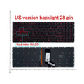 Teclado para Acer Nitro 5 AN515-51 AN515-52, VX5-793 VX5-591G VN7-593 G3-571 G3-572 G3-573 G9-591 VX15, con retroiluminación, Inglés