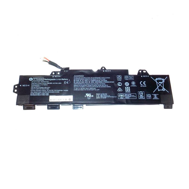 Bateria Original HP EliteBook TT03XL Para 755 850 G5 ZBook 15u G6 932824-421, 56Wh, 11,55V