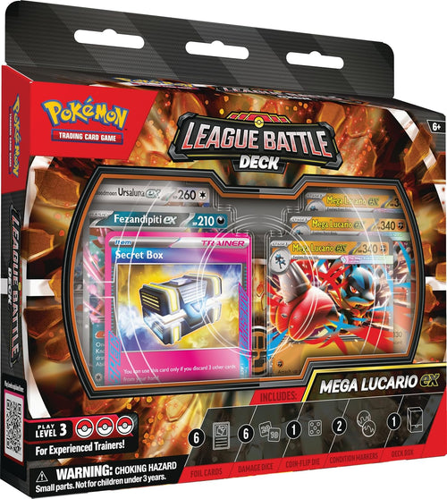 Pokémon TCG: MegaLucario ex League Battle Deck
