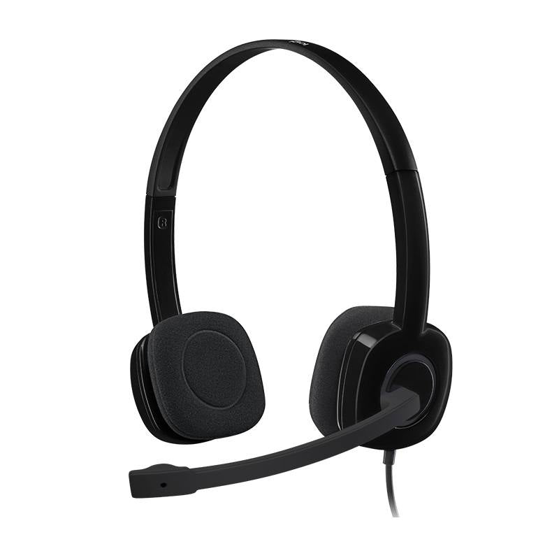 Headset Logitech H151 Stereo, con toma de 3.5 mm