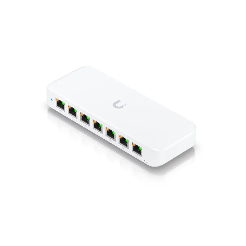 Switch Ubiquiti UniFi USW Ultra 210W, 8 Puertos GbE (7 Puertos PoE+ y 1 Puerto Entrada PoE++)