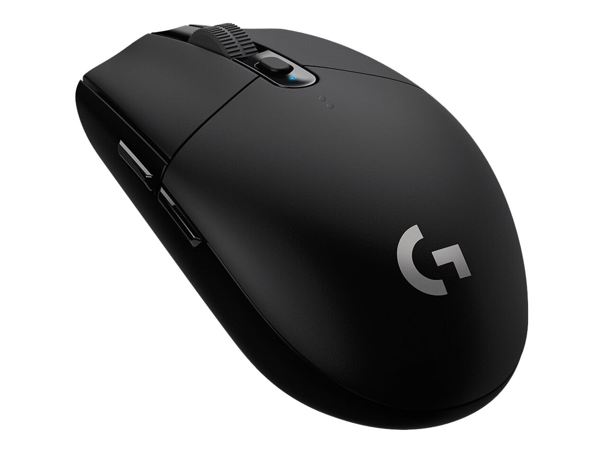 Logitech G G305 - Ratón - óptico - 6 botones - inalámbrico - 2.4 GHz - receptor inalámbrico USB - negro