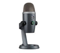 Micrófono Profesional Logitech G Yeti Nano, Blue VO!CE, Cardioide, omnidireccional, conexión USB, Gris