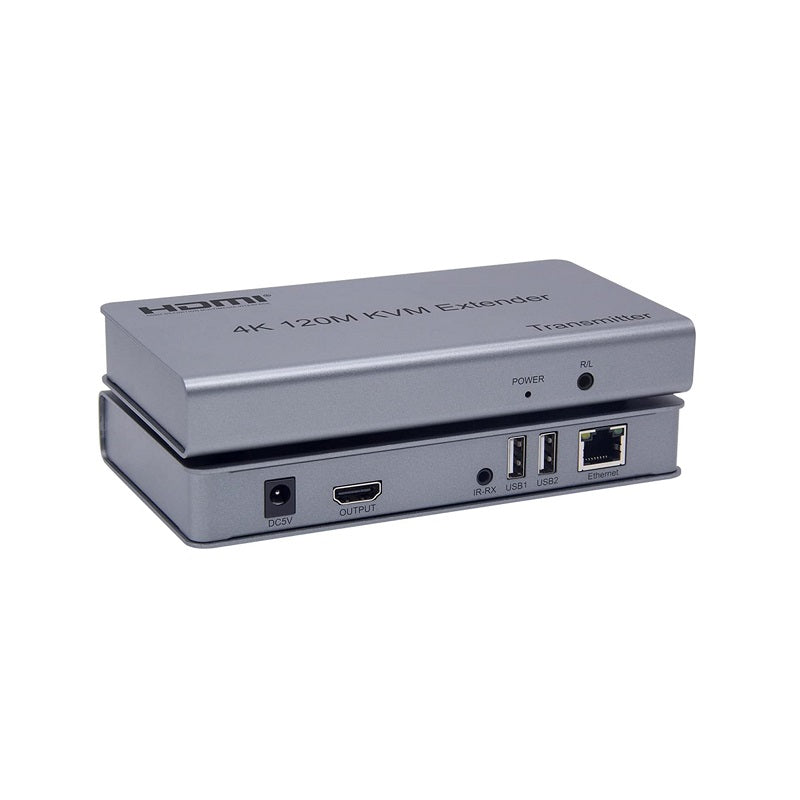 Extensor HDMI Por RJ45 Activo 5V1A, Cat6 Hasta 120 Metros