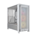 Gabinete Gaming CORSAIR FRAME 4000D RS ARGB, ATX Mid-Tower, 3x Fan incluidos, Blanco