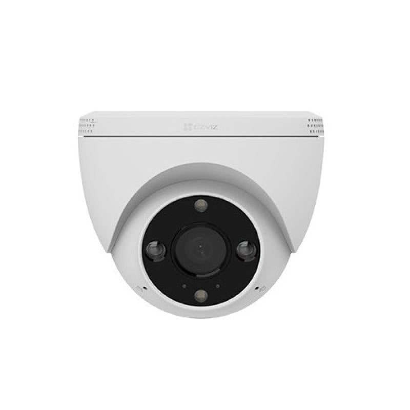 Camara Domo IP WiFi EZVIZ, H4 3MP 2K 2.8mm, IR 30m, IP67, Micrófono, MicroSD Hasta 512GB, Visión Nocturna A Color