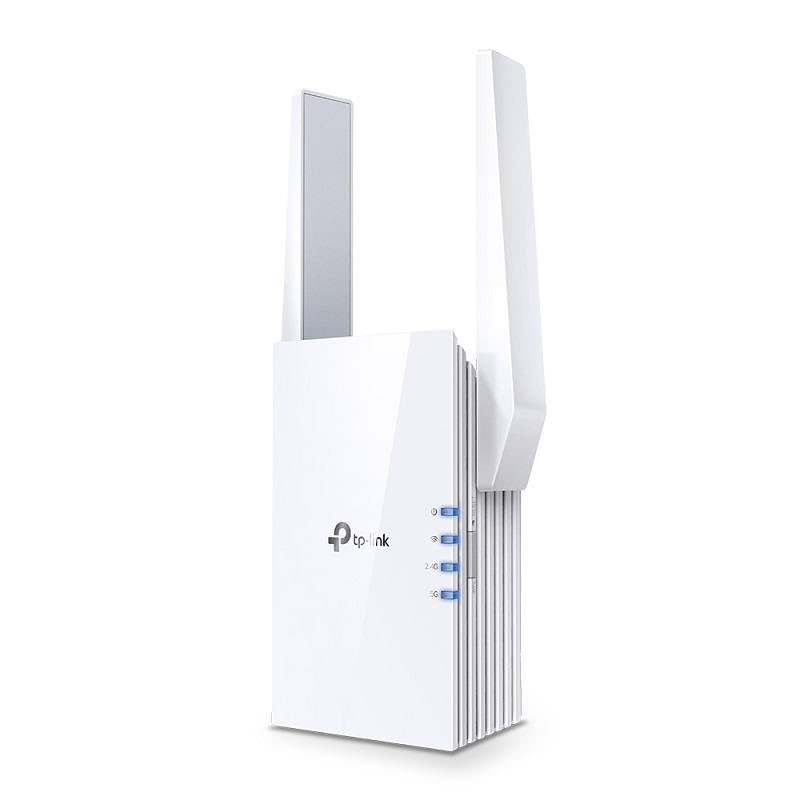 Extensor de Red Wi-Fi TP-LINK AX1800, RE605X, Wi-Fi Doble Banda 574Mbs en 2.4GHz, 1201Mbps en 5GHz, 1x Ethernet Port