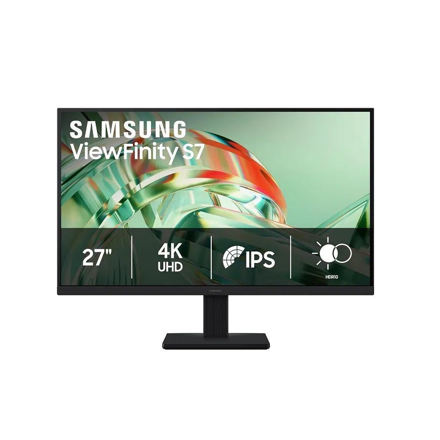 Monitor Samsung ViewFinity S7 (S71H), de 27" UHD 4K, IPS, HDR10, HDMI, DisplayPort, VESA 100x100
