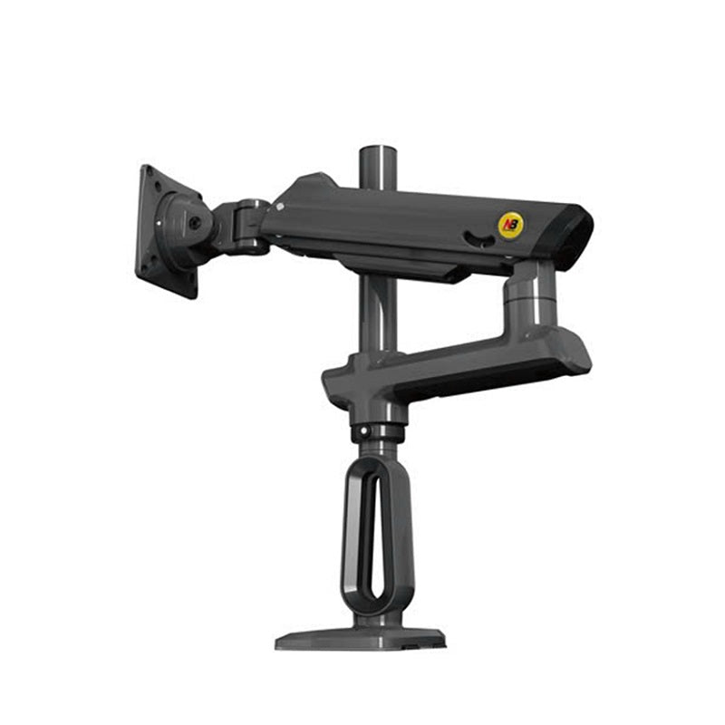 Soporte de mesa North Bayou A7 para Monitores de 27-50", Rotación 360°, Girar 90°, Carga máx 18kg, color gris
