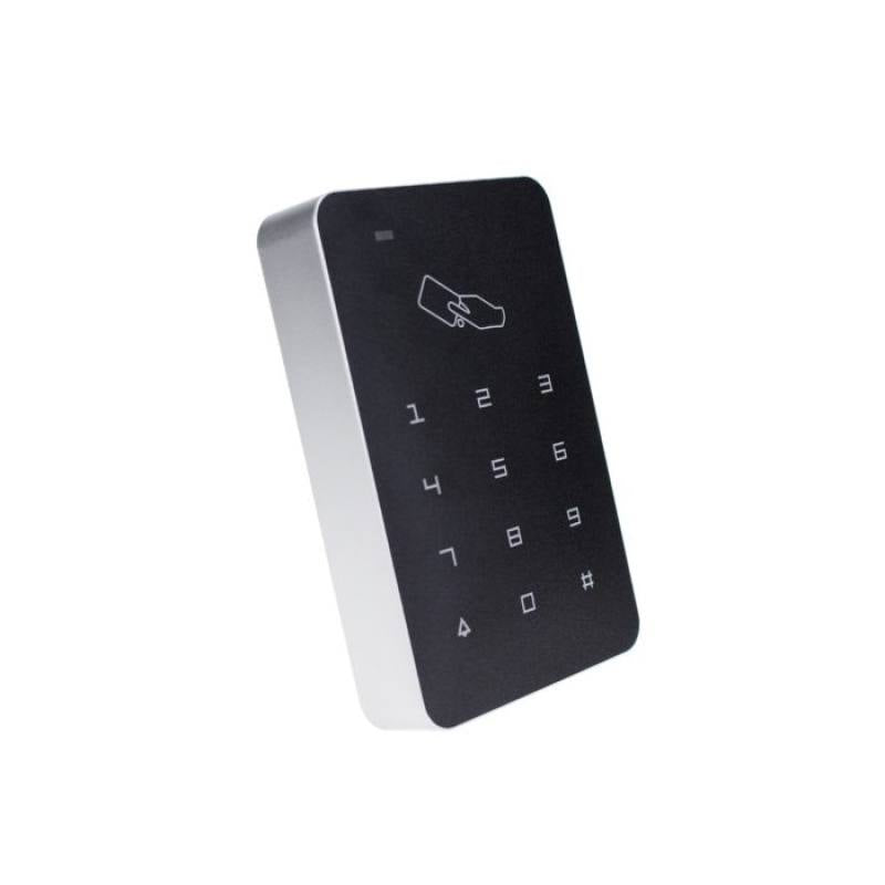 Control De Acceso KDX-T6, Programable Con Tarjeta, Timbre Y Clave ID Táctil, Plástico Color Plateado