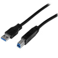 Cable USB A+B Macho T-vision De 1.8M, Para Disco Duro Externo, Lector De Tarjeta Y Más