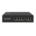 Switch T-VISION 4GE-2GE, de 6 puertos, 4 puertos POE 10/100/1000M + 2 puertos 1000M Gigabit UpLink, 120W