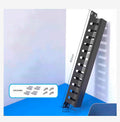 Organizador de cable T-Vision horizontal 1U, 19",  24 Puertos, 1.5mm de espesor