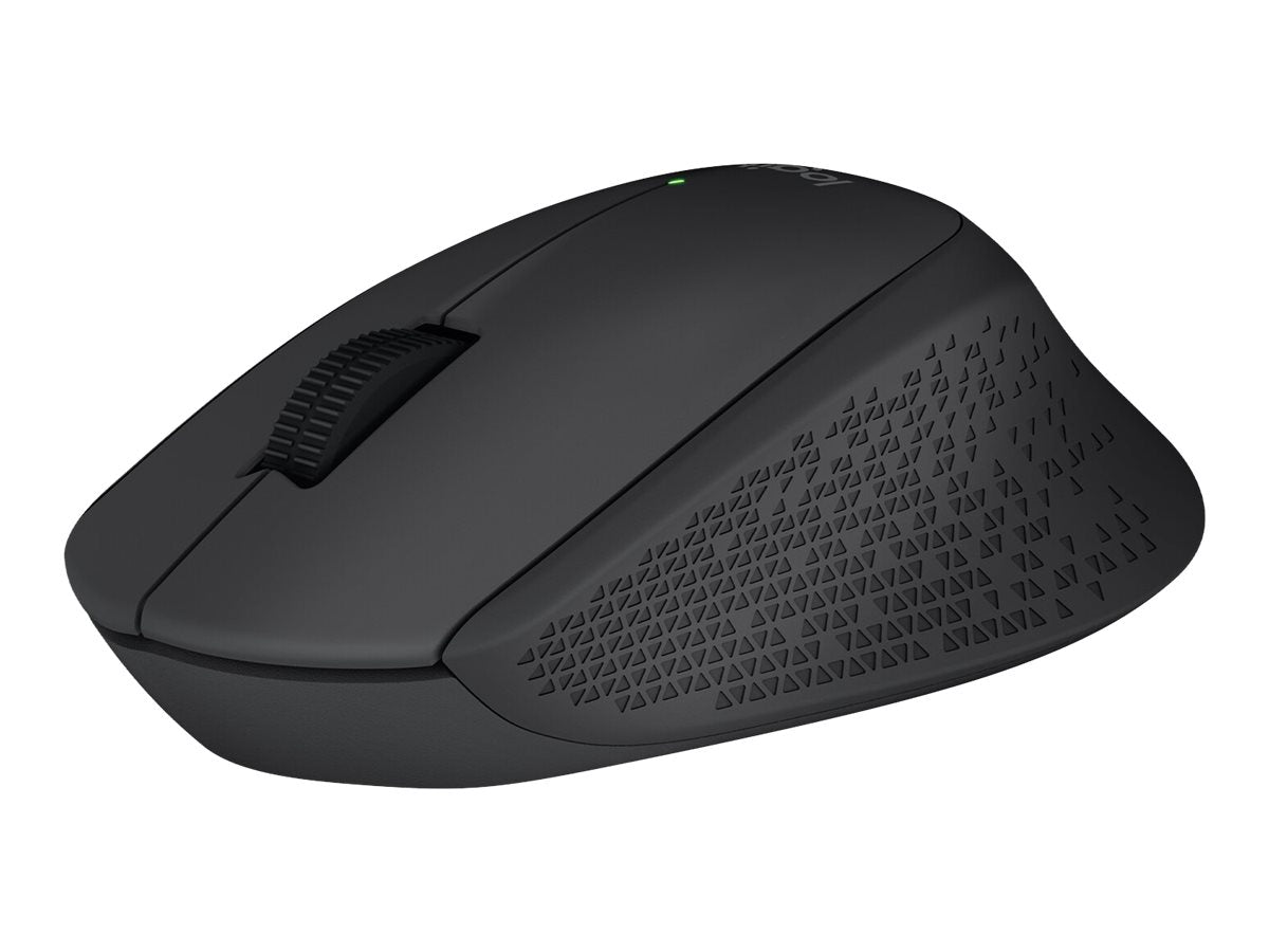 Logitech M280 - Ratón - diestro - óptico - 3 botones - inalámbrico - 2.4 GHz - receptor inalámbrico USB - negro