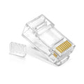 Conector de Red RJ45 CAT6A T-Vision para cable Ethernet, Contactos enchapados en oro