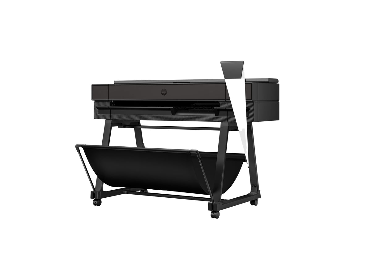 HP DesignJet T850 - 36" impresora de gran formato - color - chorro de tinta - Rollo (91,4 cm x 45,7 m) - 2400 x 1200 ppp - hasta 0.42 minutos/página (monocromo) / hasta 0.42 minutos/página (color) - capacidad: 1 rollo - Gigabit LAN, Wi-Fi(n) - cortador