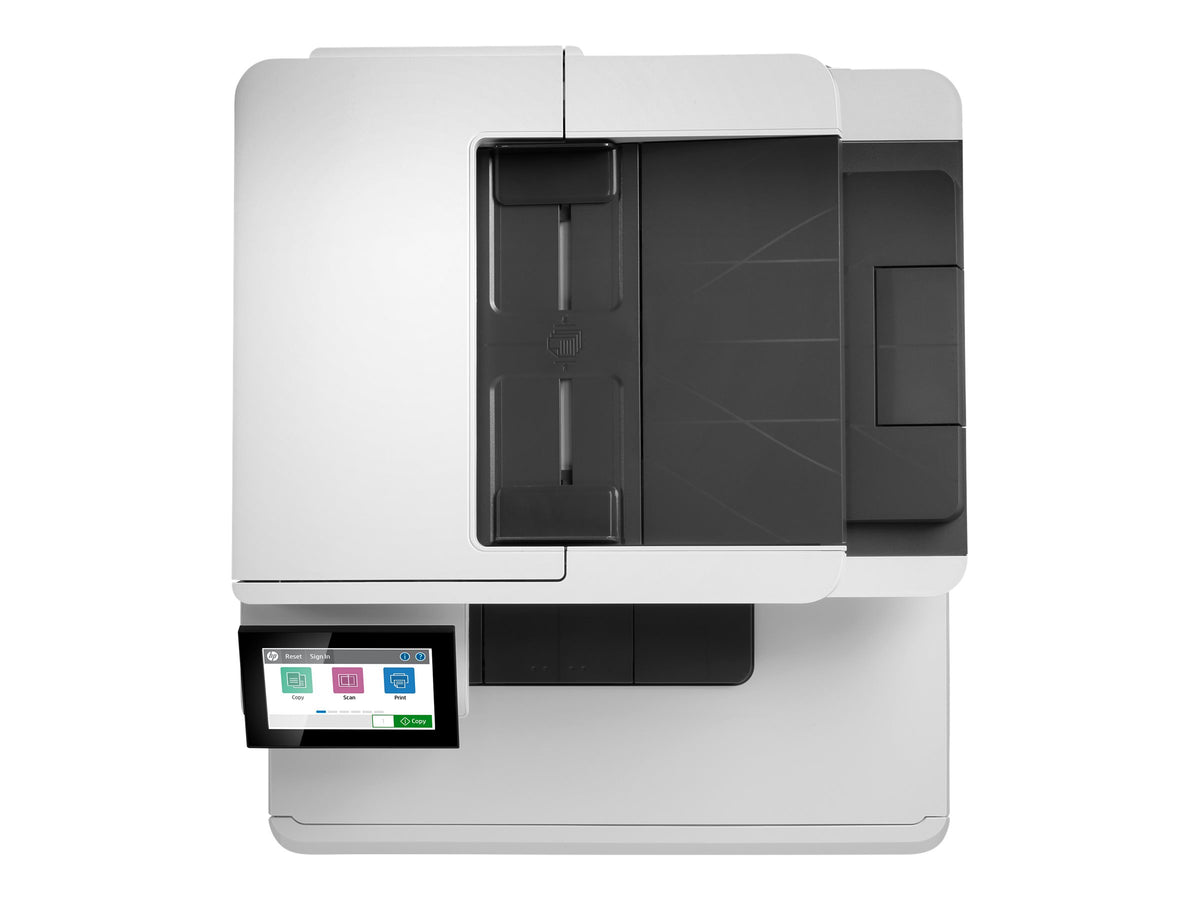 HP Color LaserJet Enterprise MFP M480f - Impresora multifunción - color - laser - Legal (216 x 356 mm) (original) - A4/Legal (material) - hasta 28 ppm (copiando) - hasta 29 ppm (impresión) - 300 hojas - 33.6 Kbps - USB 2.0, Gigabit LAN, host USB 2.0