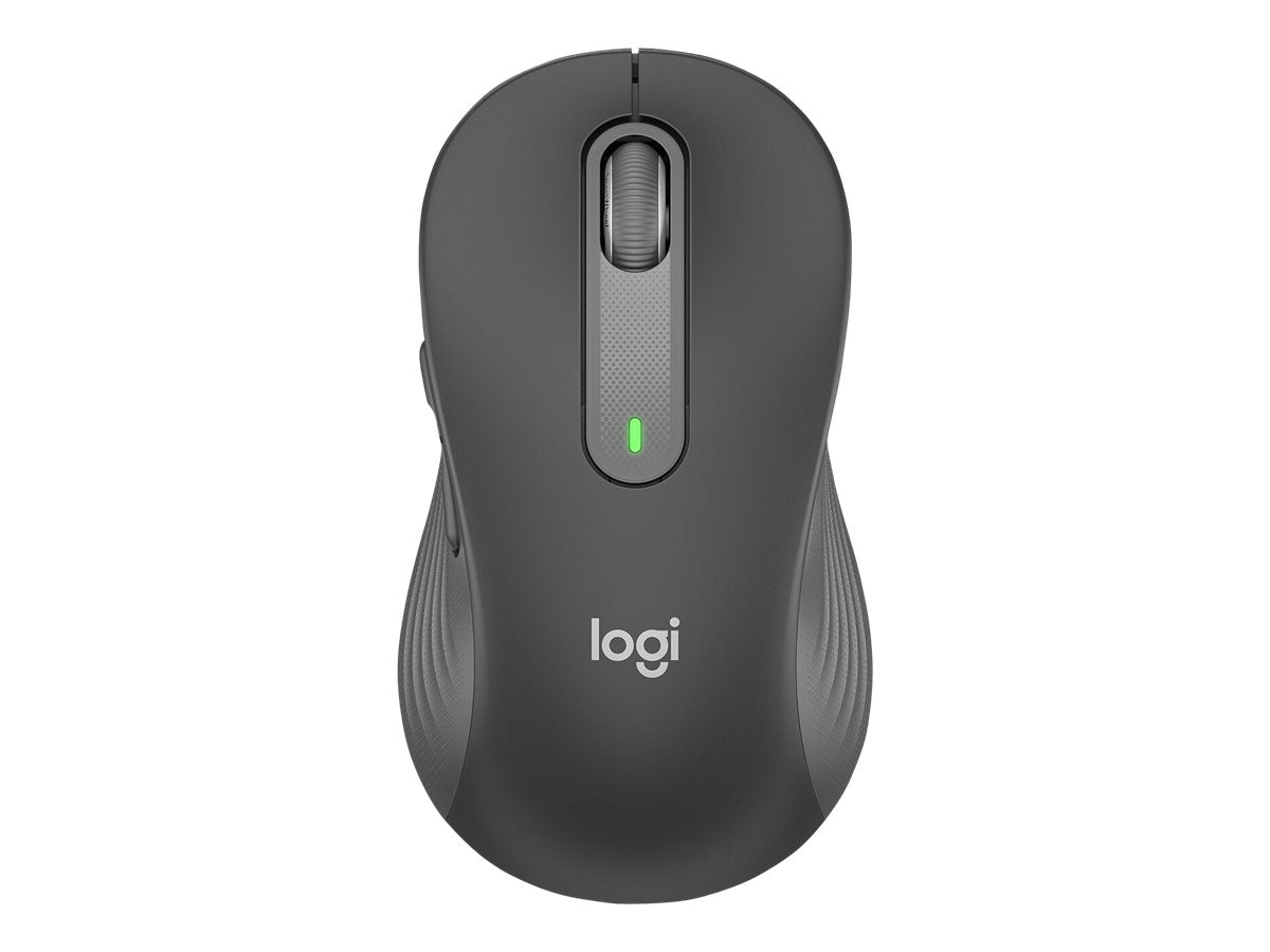 Logitech Signature M650 - Ratón - diestro - inalámbrico - Bluetooth - receptor de USB Logitech Logi Bolt - grafito