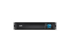 APC Smart-UPS C SMC1500-2UC - UPS (montaje en bastidor) - CA 120 V - 900 vatios - 1440 VA - USB, serial - conectores de salida: 6 - 2U - negro - con APC SmartConnect - para P/N: SCL500RM1UC, SCL500RM1UNC, SMTL1000RM2UC, SMTL750RM2UC, SMX2000LVNCUS, SMX300